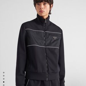 Prada Black Bomber Jacket